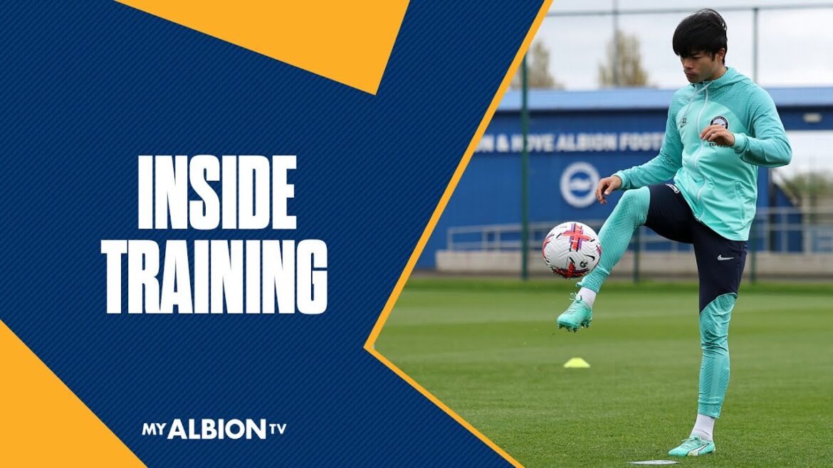 Mitoma & Buonanotte On Target! 🎯 | Brighton's Inside Training
