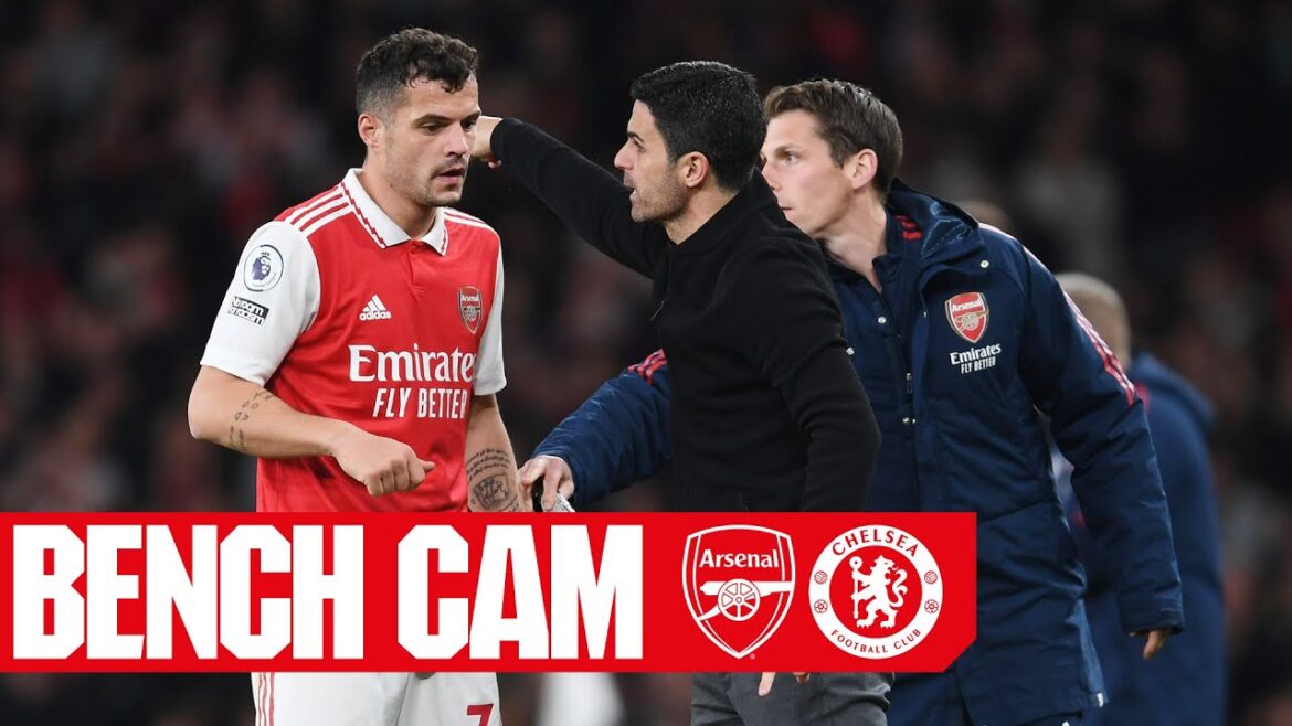 BENCH CAM | Arsenal vs Chelsea (3-1) | A commanding London derby victory! BENCH CAM | Arsenal vs Chelsea (3-1) | A commanding London derby victory!