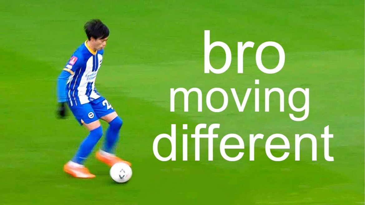 Mitoma’s body feints are crazy .. Mitoma's body feints are crazy ..