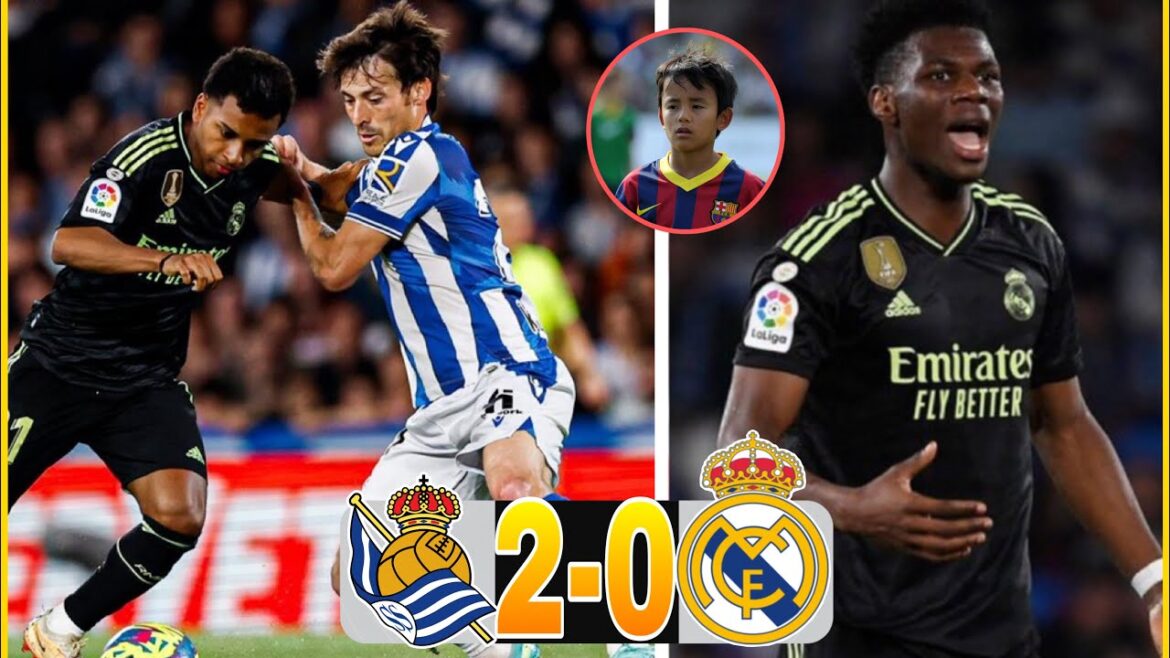 REAL SOCIETY 2-0 REAL MADRID! KUBO LE CATALAN GOES OUT – CARVAJAL GOES OUT OF SON’S EXPULSION REAL SOCIETY 2-0 REAL MADRID! KUBO LE CATALAN GOES OUT - CARVAJAL GOES OUT OF SON'S EXPULSION