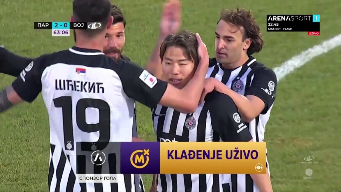 ASANO IS UNSTOPPABLE: The Japanese doubled the lead against Vojvodina / 02.03.2021.