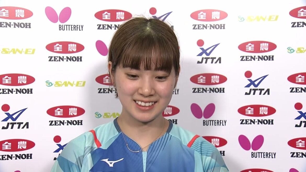 Miyu Nagasaki lost in the best 8 "I want to practice quickly. We have to produce results" Post-match interview | Table Tennis 4th Paris Olympics Japan National Team Selection