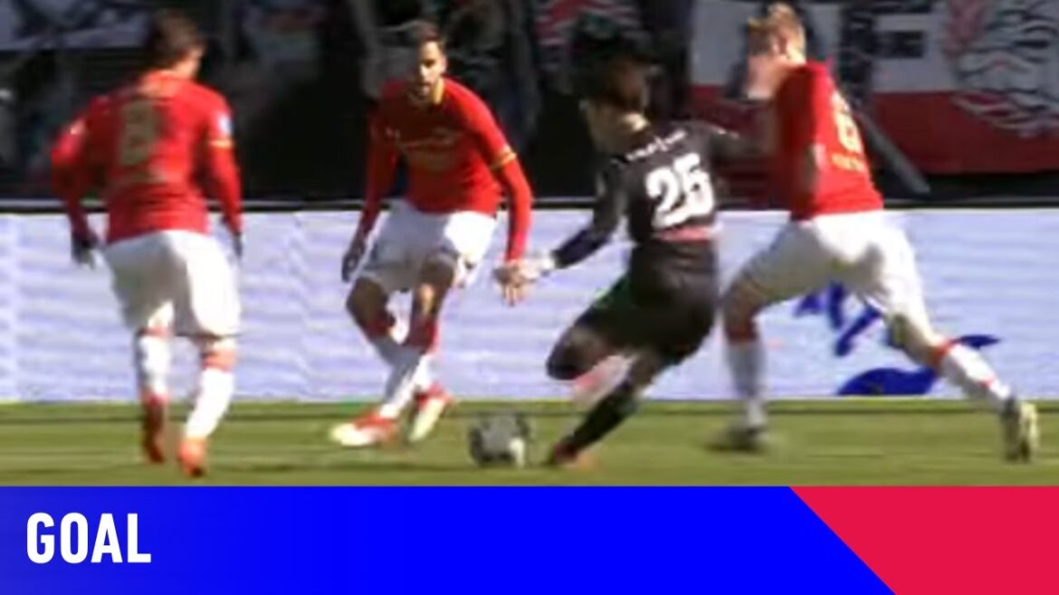 DELICIOUS BANG Ritsu Doan |  AZ - FC Groningen (18-03-2018) |  Goal