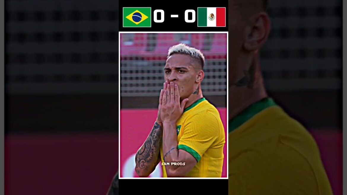 Olympic#2020 #semifinal Brazil vs Mexico #penaltyshootout