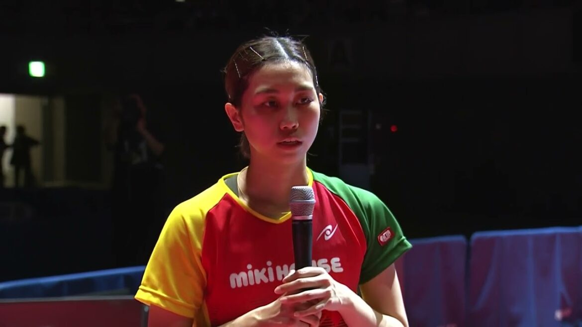 [Interview]Hitomi Sato | Table tennis 4th Paris Olympics Japan representative selection meeting Women's 3rd-4th place play-off