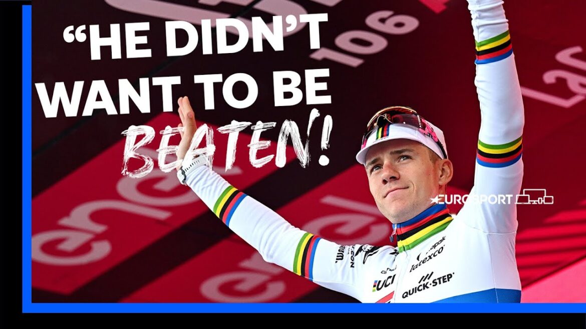 “A bit of mind games going on there?” đź‘€ Evenepoel Extends His GC Lead By 1 Second! | Eurosport "A bit of mind games going on there?" đź‘€ Evenepoel Extends His GC Lead By 1 Second! | Eurosport