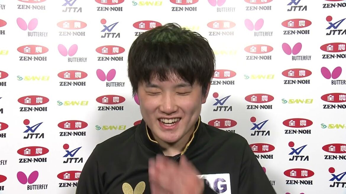 Runner-up Tomokazu Harimoto "I wanted to get revenge because I lost two games in a row, but the opponent was strong" Interview after the match | Table tennis 4th Paris Olympics Japan representative selection meeting
