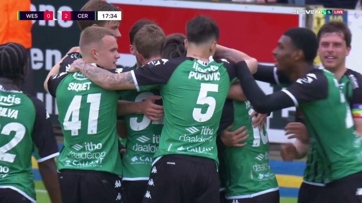 KVC WESTERLO-CERCLE BRUGES |  GOAL Ayase Ueda (0-2)