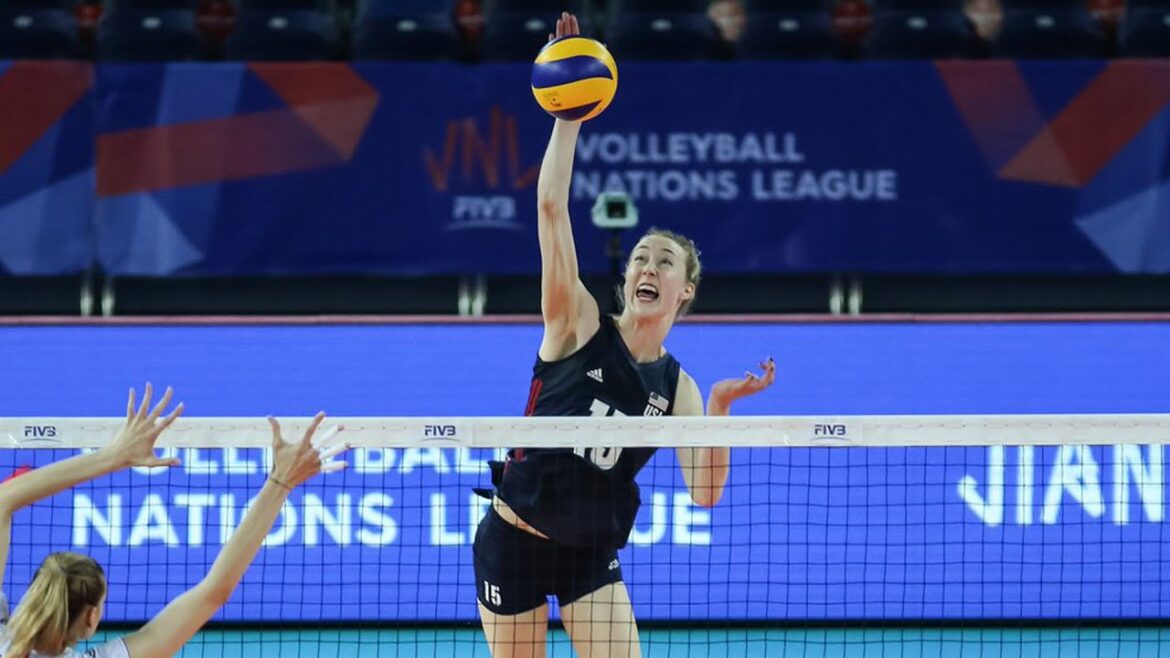 Michelle Bartsch-Hackley BEST OUTSIDE SPIKER in Olympic Games in Tokyo Michelle Bartsch-Hackley BEST OUTSIDE SPIKER in Olympic Games in Tokyo