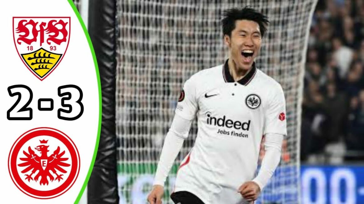 Daichi Kamada Goal - VfB Stuttgart vs Eintracht Frankfurt 2-3 Highlights |  DFB Cup 2023