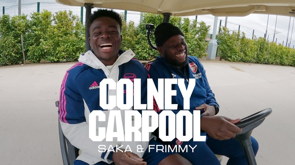 COLNEY CARPOOL | Bukayo Saka & Frimmy | Episode Twelve COLNEY CARPOOL | Bukayo Saka & Frimmy | Episode Twelve