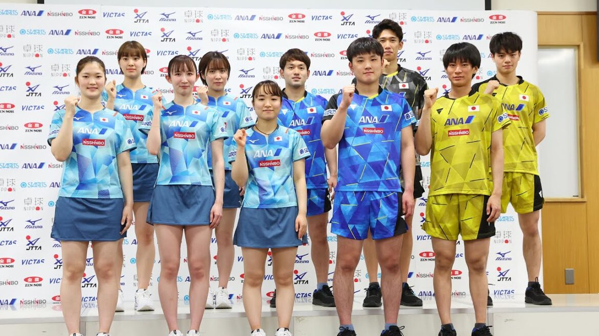 "World table tennis 2023 South Africa" ​​representative from Japan press conference