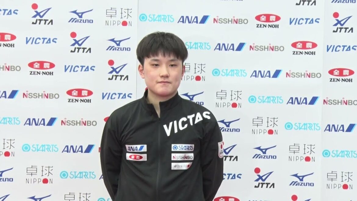 Japan's ace Tomokazu Harimoto to defeat China ``There is a possibility if you can attack'' | World Table Tennis 2023 South Africa