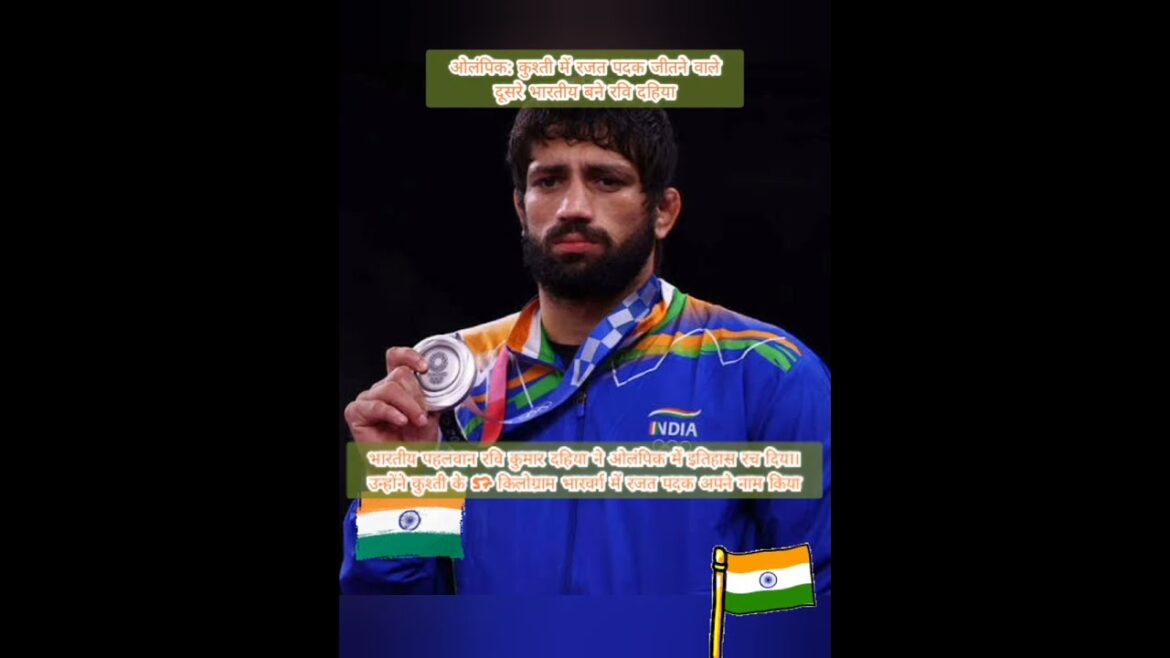 Tokyo Olympics 2020-2021: Indian wrestler Ravi Kumar Dahiya wins Olympic medal #shorts #youtubeshorts