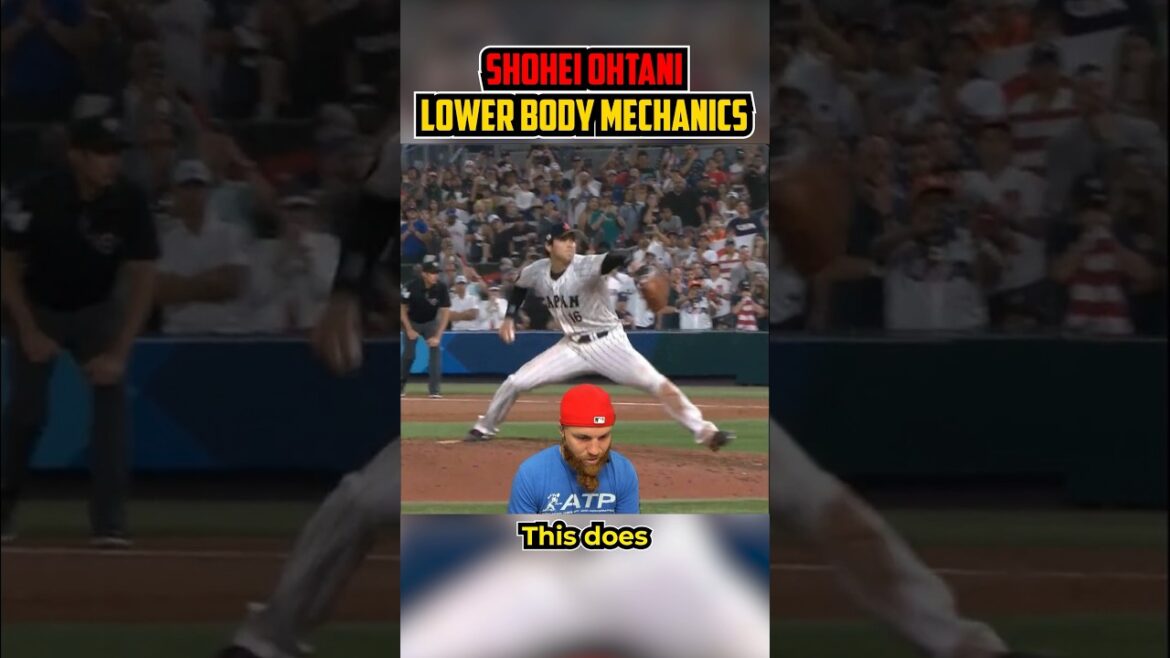 Shohei Ohtani Lower Body Mechanics | #shorts Shohei Ohtani Lower Body Mechanics | #shorts