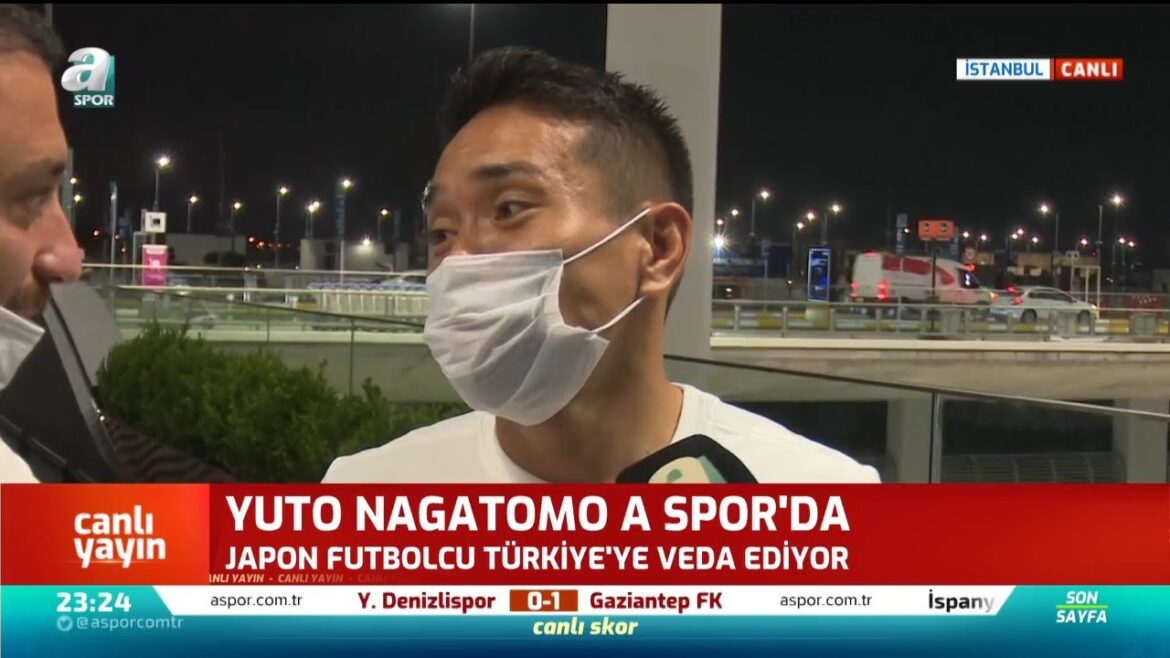 Nagatomo said goodbye to Turkey like this!  /