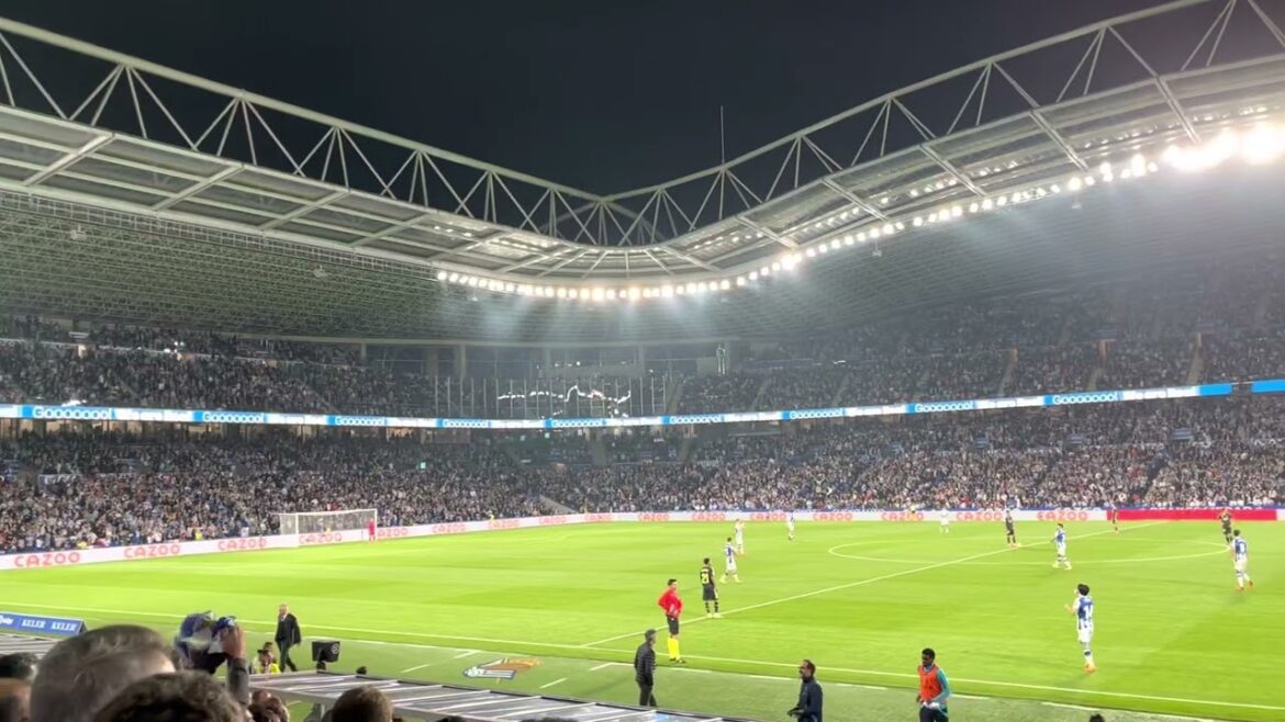 [Sociedad vs Real Madrid 2023/5/2]Takefusa Kubo's opening goal performance