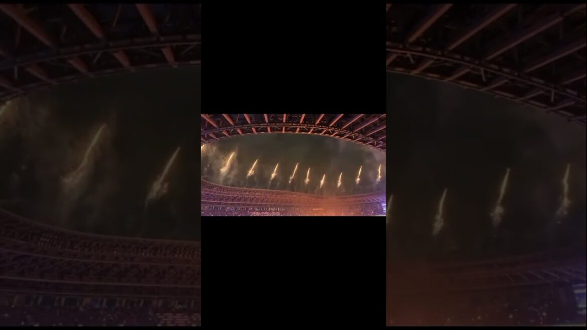 National Stadium | Fireworks Show | FC Tokyo vs Kawasaki Frontale Opening National Stadium | Fireworks Show | FC Tokyo vs Kawasaki Frontale Opening
