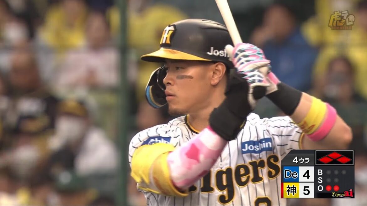 [Confidence bullet]#Teruaki Sato hits the 7th bases loaded home run to the right middle! 2 shots and 7 RBIs today![2023/5/14T-DB]#TORACO #Mother's Day