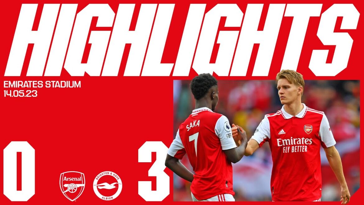 HIGHLIGHTS | Arsenal 0-3 Brighton & Hove Albion | Premier League HIGHLIGHTS | Arsenal 0-3 Brighton & Hove Albion | Premier League