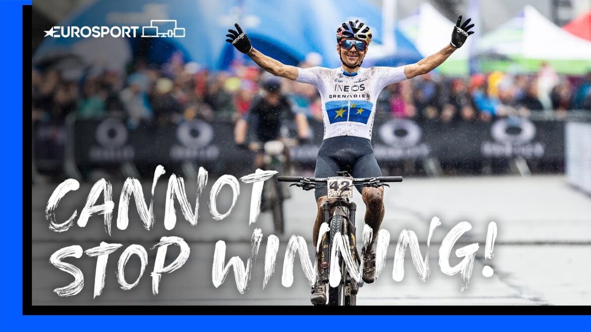 Tom Pidcock Recovers From Nasty Fall To Win Cross-Country Olympic World Cup | Eurosport