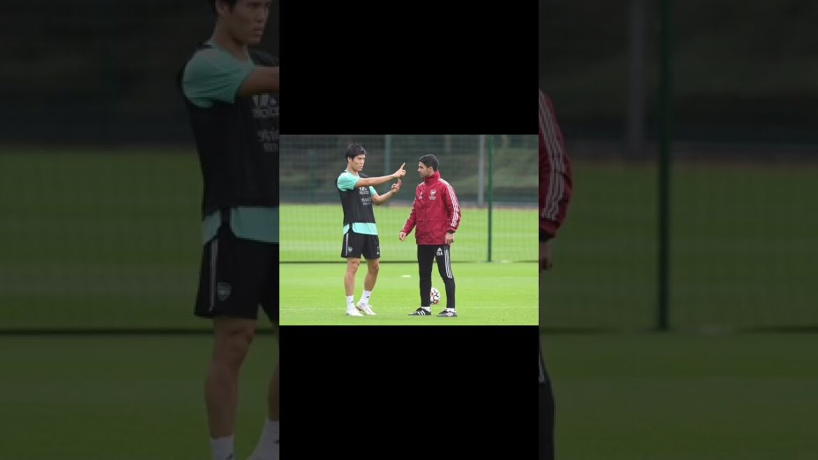 Already friendly Takehiro Tomiyasu