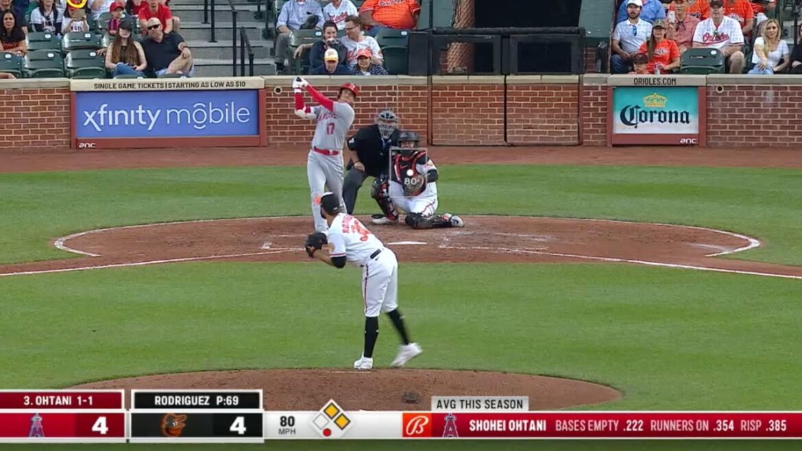 Shohei Ohtani nearly completes the cycle ... AGAIN! Records MASSIVE homer, single and triple!