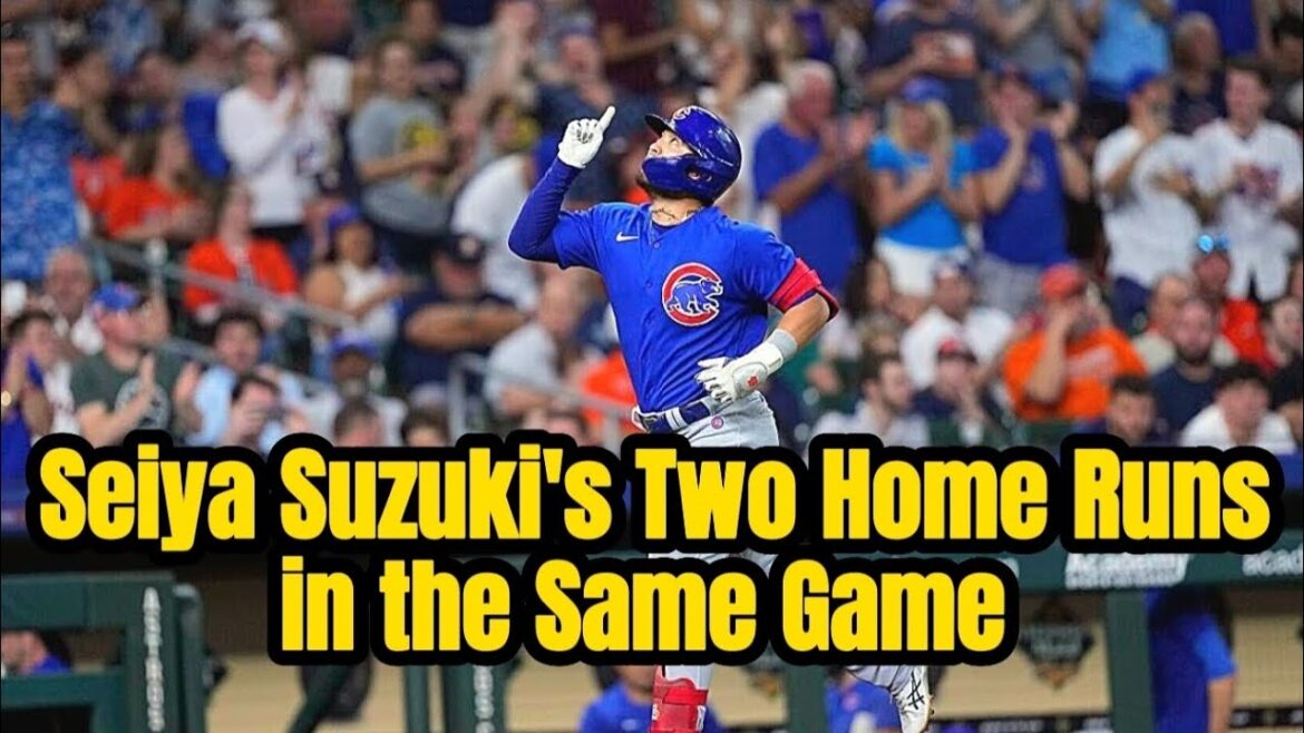 Seiya Suzuki's Two Home Runs in the Same Game vs Houston | MLB Highlights