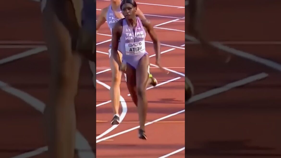 Daryll Neita British Sprinter | Olympic Athlete #shorts