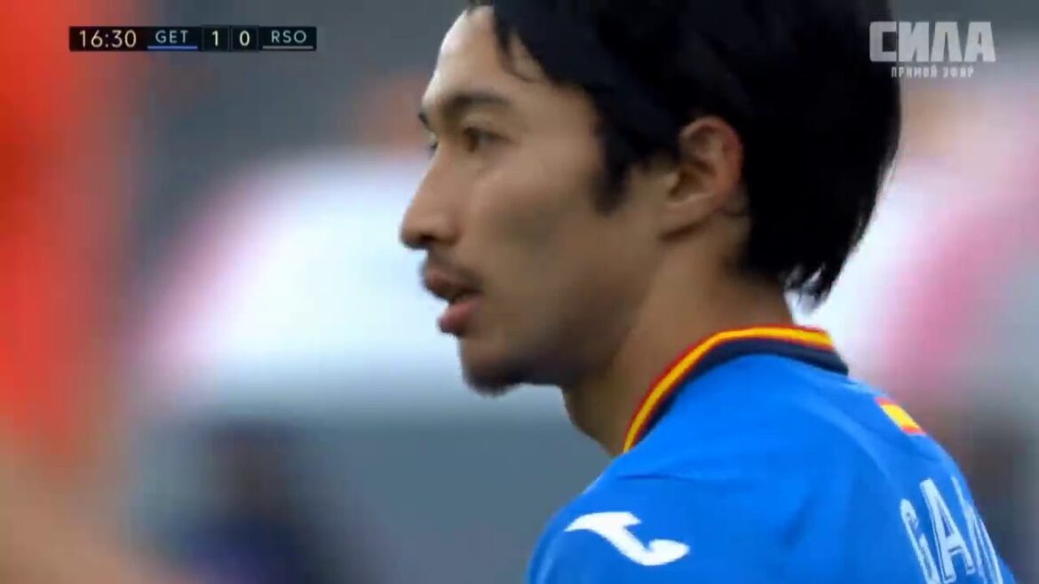 [Gaku Shibasaki/Getafe]VS Real Sociedad 2018.12.15 Performance related to goals