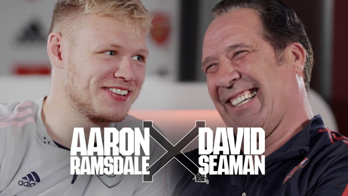Aaron Ramsdale x David Seaman | Best saves, new contract & more Aaron Ramsdale x David Seaman | Best saves, new contract & more