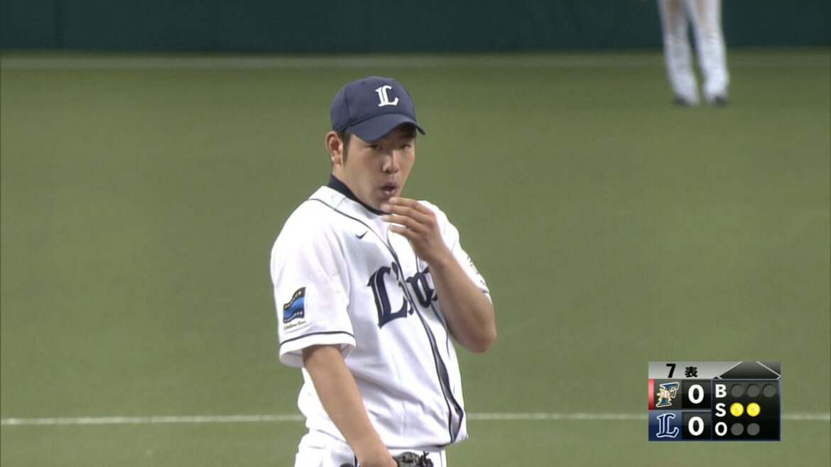 [Professional baseball party]The showdown Yusei Kikuchi vs. Sho Nakata's third match 2015/06/28