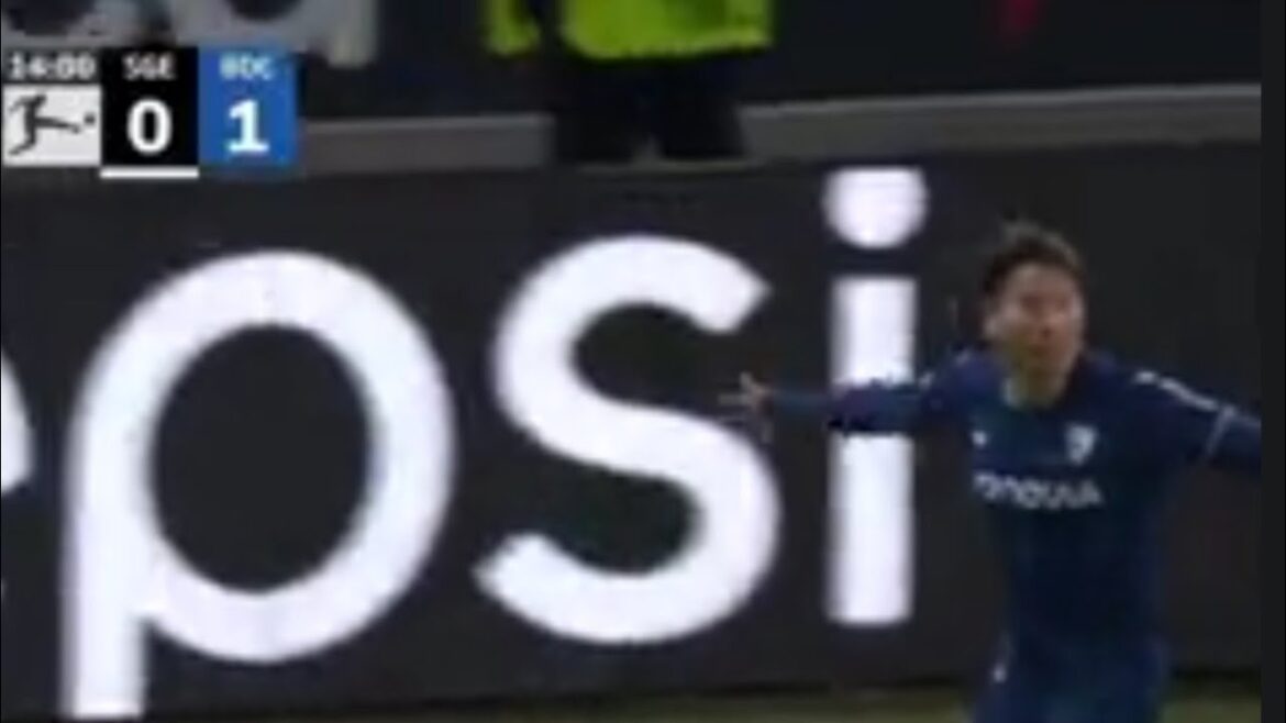 Takuma Asano Goal vs Frankfurt,FrankFurt vs Vfl Bochum (0-1)All Goals and Extended Highlights