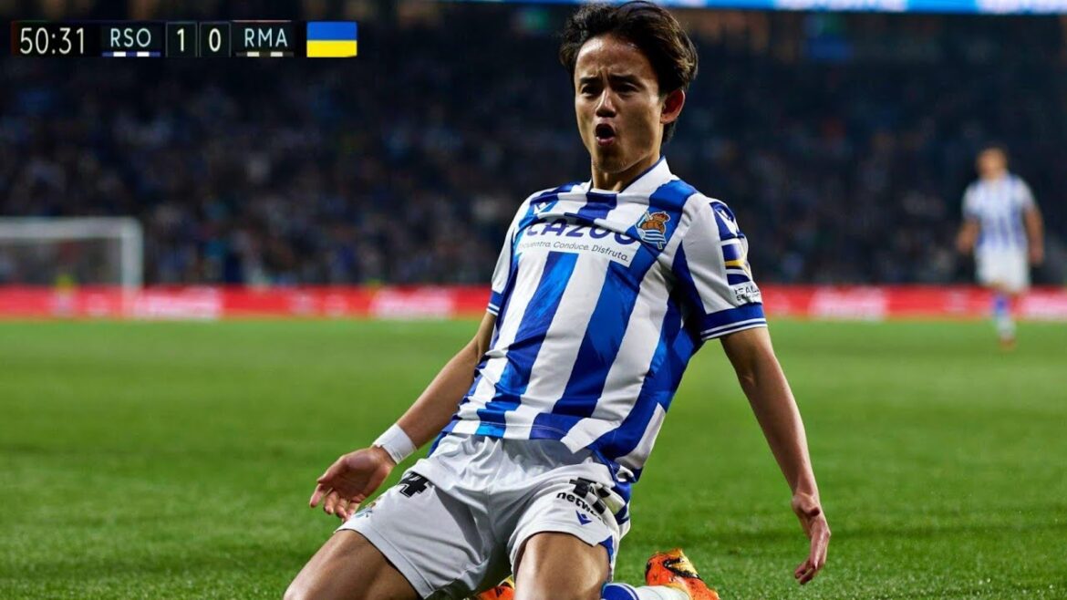Take Kubo against Real Madrid – Goal and great performance Take Kubo against Real Madrid - Goal and great performance
