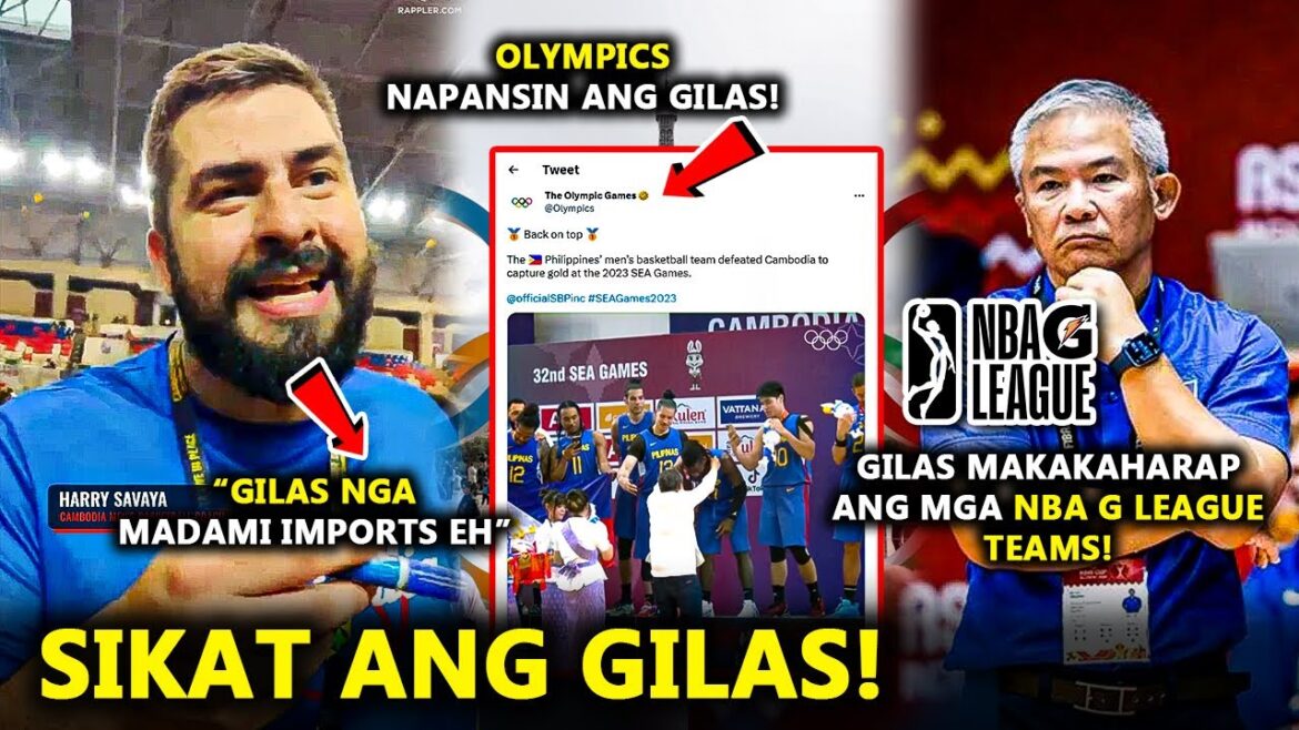 GILAS Noticed by OLYMPICS GAMES |  Coach AZAYA with the Gilas |  Glass Against the NBA G LEAGUE!