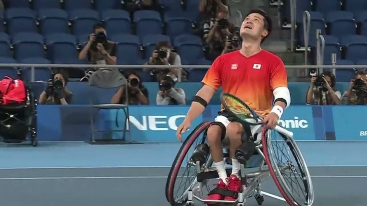 Tokyo Paralympics Wheelchair tennis finals Legend Shingo Kunieda's third gold medal since the London Games!