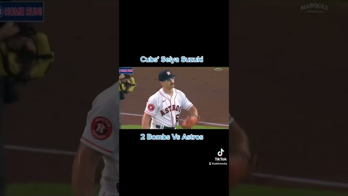 Home Run Extravaganza: Cubs' Seiya Suzuki Epic 2-Homer Day! #shorts