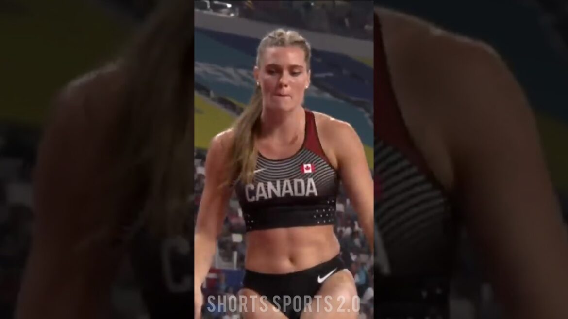 women's pole vault world record || #sports #viral #athletic #olympic #youtubeshorts