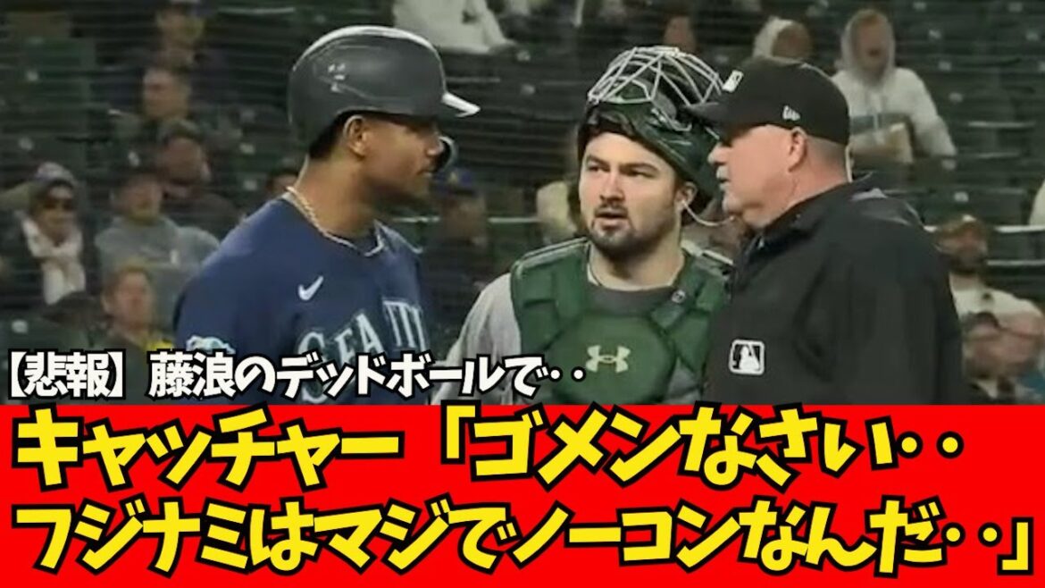 [Sad news]Catcher desperately apologizes for Fujinami's dead ball www[What J reaction]Shohei Otani Shintaro Fujinami Akira Sasaki Masanao Yoshida Seiya Suzuki Trout Troutani Kodai Senga Yu Darvish