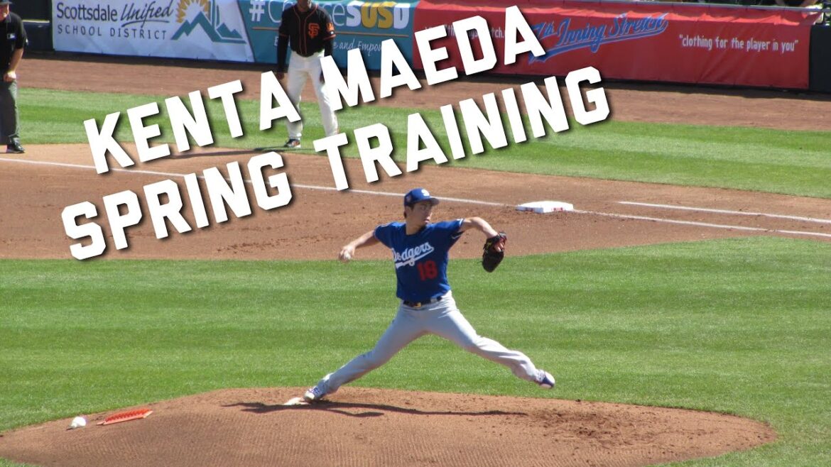 Kenta Maeda Spring Training Major Camp Video Kenta Maeda Spring Training Major Camp Video