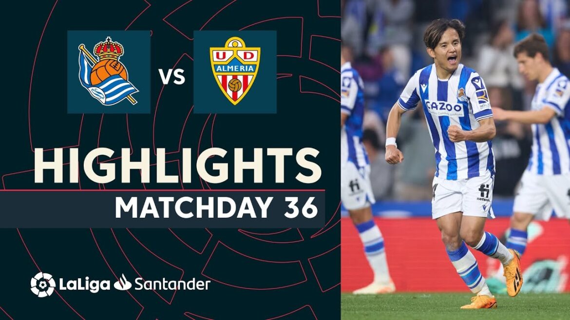 Summary of Real Sociedad vs UD Almería (1-0) Summary of Real Sociedad vs UD Almería (1-0)