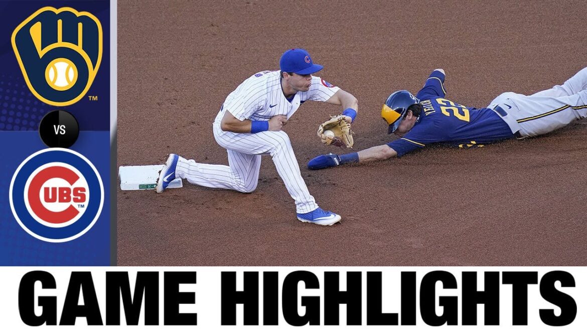 Yu Darvish flirts with no-no in Cubs' win | Brewers-Cubs Game Highlights 8/13/20