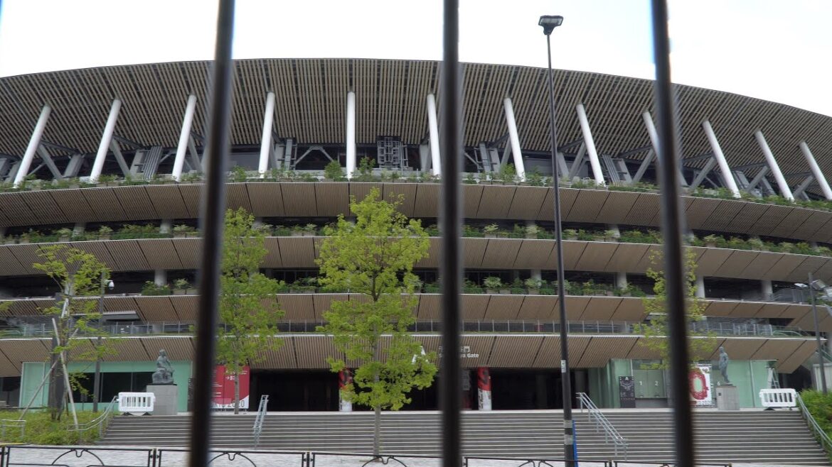 National Stadium during the Tokyo Olympics 2020 (July 31, 2021) National Stadium during the Tokyo Olympics 2020 (July 31, 2021)