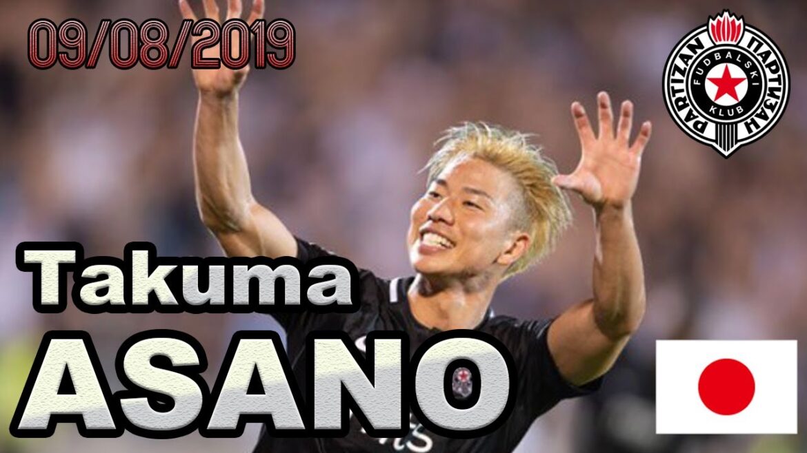 Takuma Asano scored his first goal in his debut match after moving to Partizan!  - Takuma Asano 2019/08/09 HD