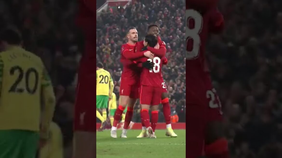 Takumi Minamino goal vs Norwich⚽️Liverpool 2 - 1 Norwich