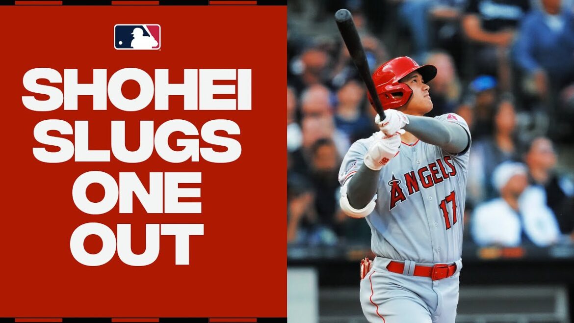 Shohei Ohtani SLUGS his 13th homer of the season!