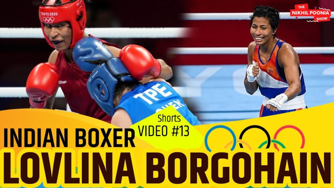Indian Female Boxer Lovlina Borgohain Tokyo Olympics Medal #shorts Indian Female Boxer Lovlina Borgohain Tokyo Olympics Medal #shorts