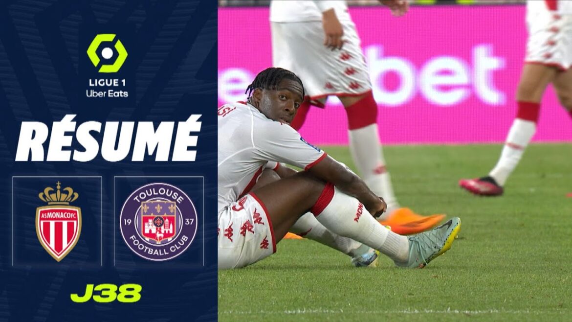 AS MONACO - TOULOUSE FC (1 - 2) - Summary - (ASM - TFC) / 2022-2023