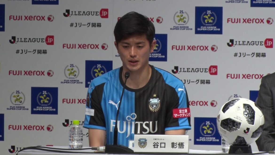 Taniguchi (Kawasaki F) and Kiyotake (C Osaka) appear! Holding announcement press conference[FUJI XEROX SUPER CUP 2018]