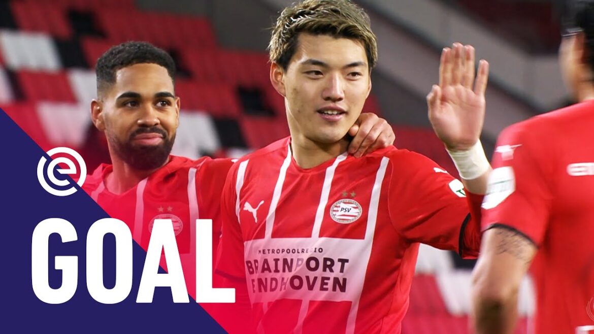 RITSU DOAN SHOOT HIM IN SHORT ANGLE |  PSV - FC Utrecht (04-12-2021) |  Goal